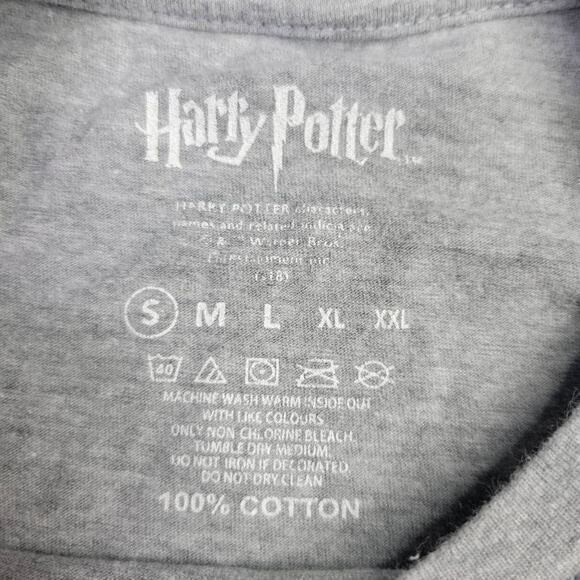 Harry Potter Men's Slytherin Crest Slim Fit Crew Neck Shirt Tee Size Small - Picture 5 of 5